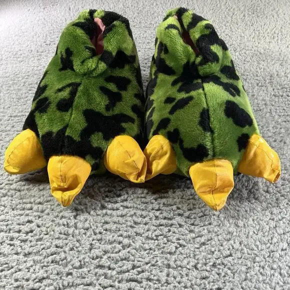 Vintage Tyranno Toes Brute Boots Battery Operated Dinosaur Slippers 1989 Urkel - Picture 10 of 11